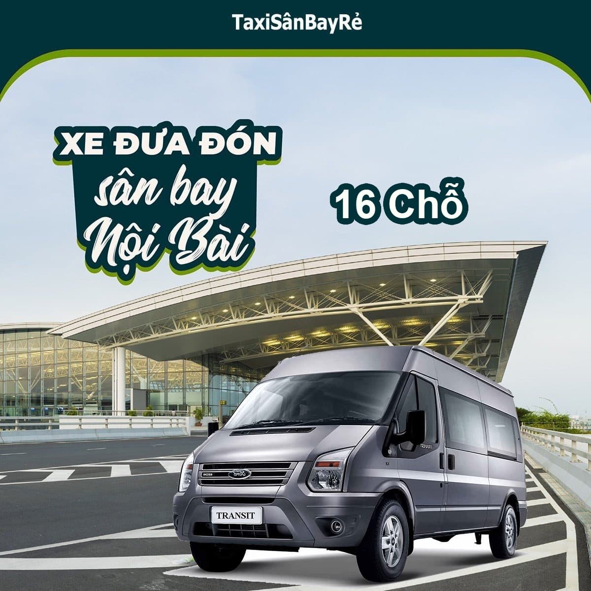 Đặt Xe Nội Bài 16 Chỗ