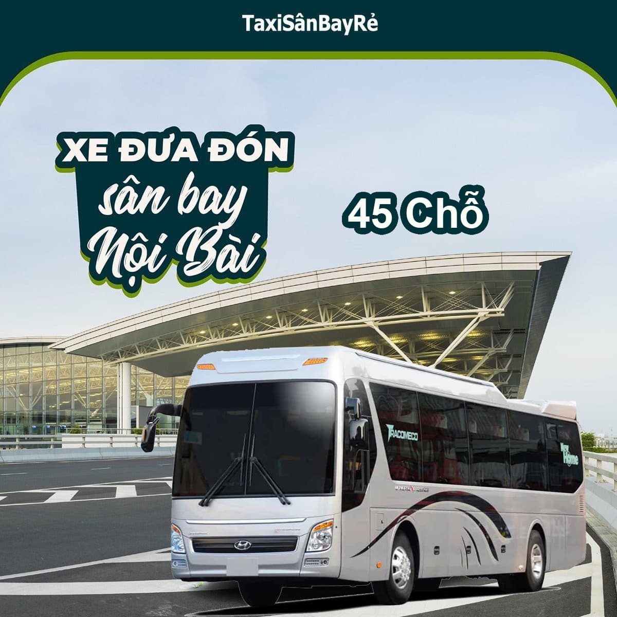 Đặt Xe Nội Bài 45 Chỗ