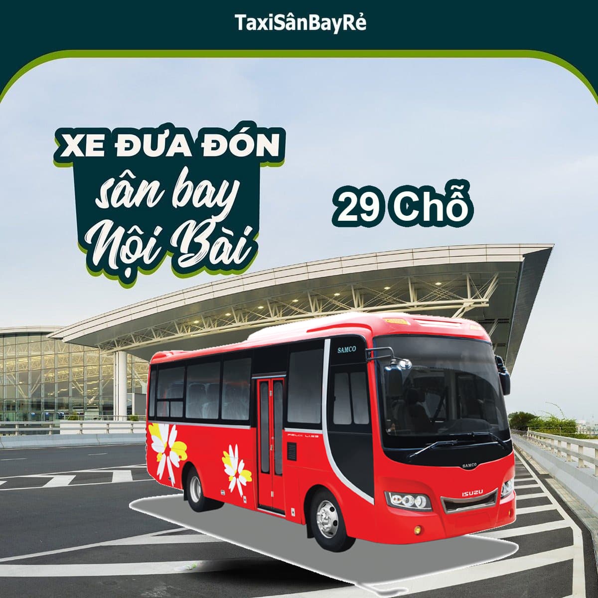 Đặt Xe Nội Bài 29 Chỗ